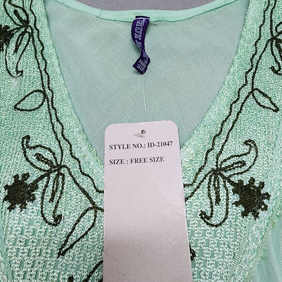 True Rock Dress Womens‎ One Size OS Tie Dye Flowy Hippie Fairy Sleeveless NWT - Picture 4 of 5